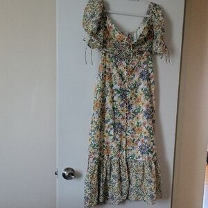 J.ING Multicolor Floral Maxi Dress